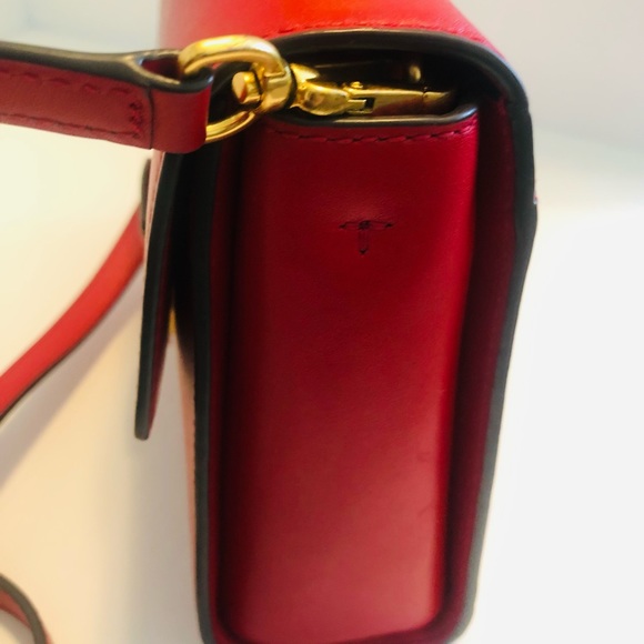 ❤️SOLD❤️Tory Burch Juliette Small Top Handle Satchel Red - Picture 15 of 15